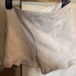 1. state ruffle hem shorts